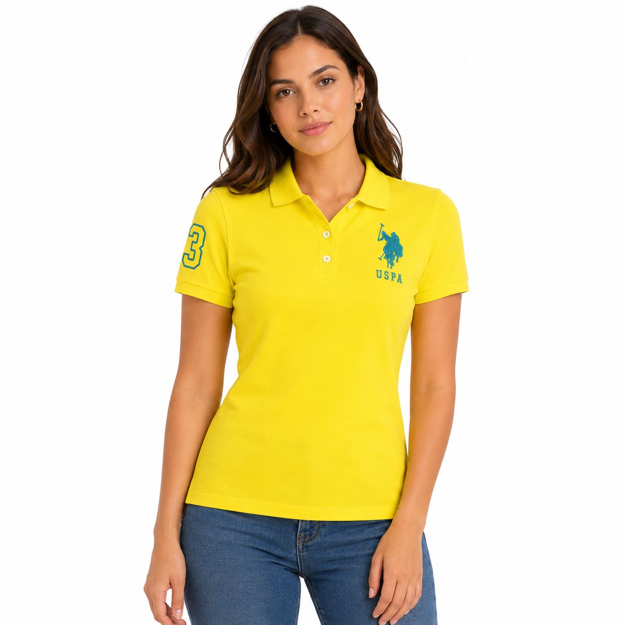 U.S Polo Assn USPA Printed Polo Shirt