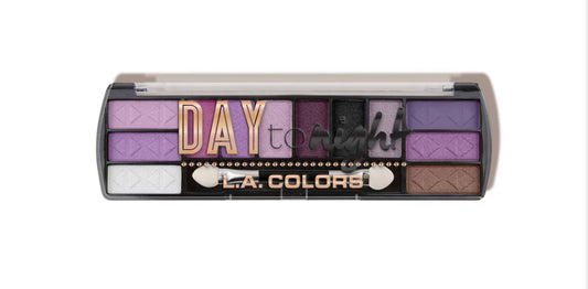 L.A Colors Day To Night 12 Colors Eyeshadow Palette