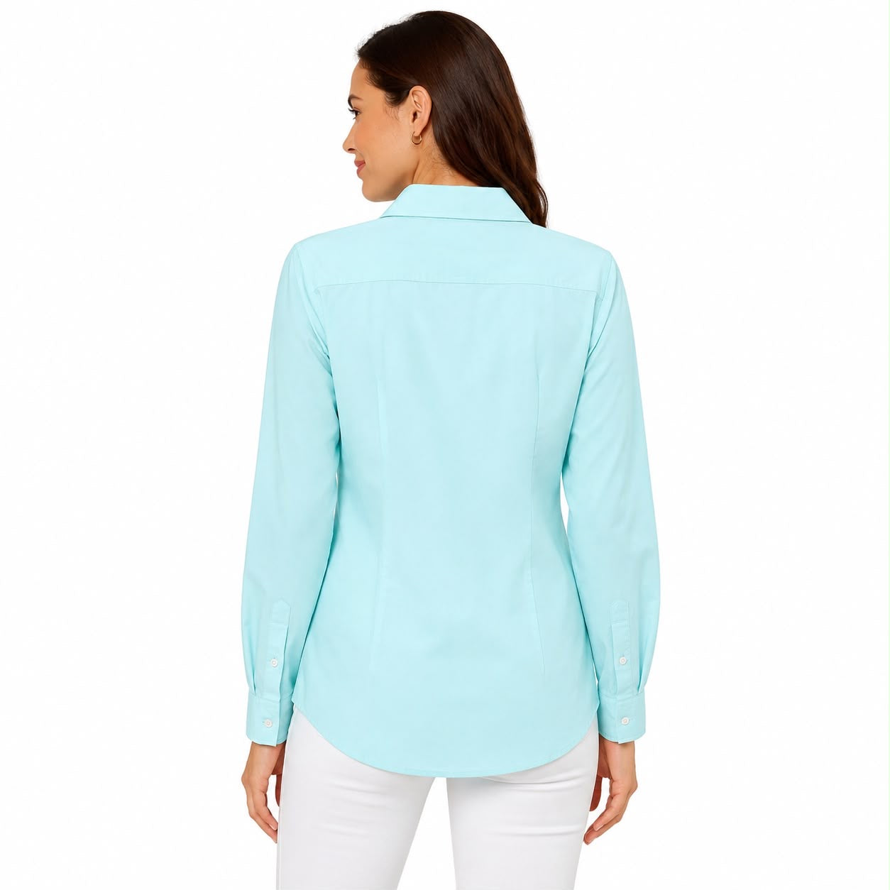 U.S Polo Assn Solid Stretch a Oxford Shirt