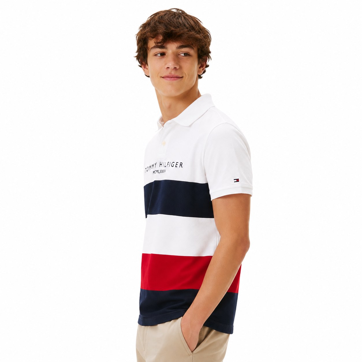 Tommy Hilfiger Boys Regular Fit Polo T-Shirt