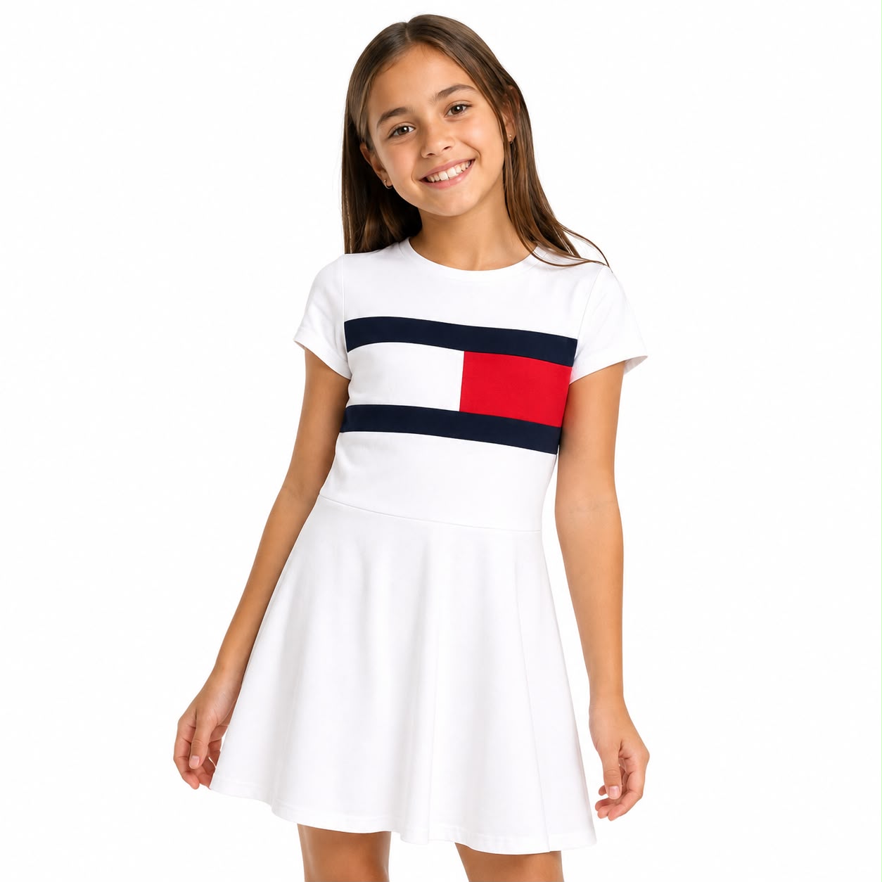 Tommy Hilfiger Women's Flag Logo Dress