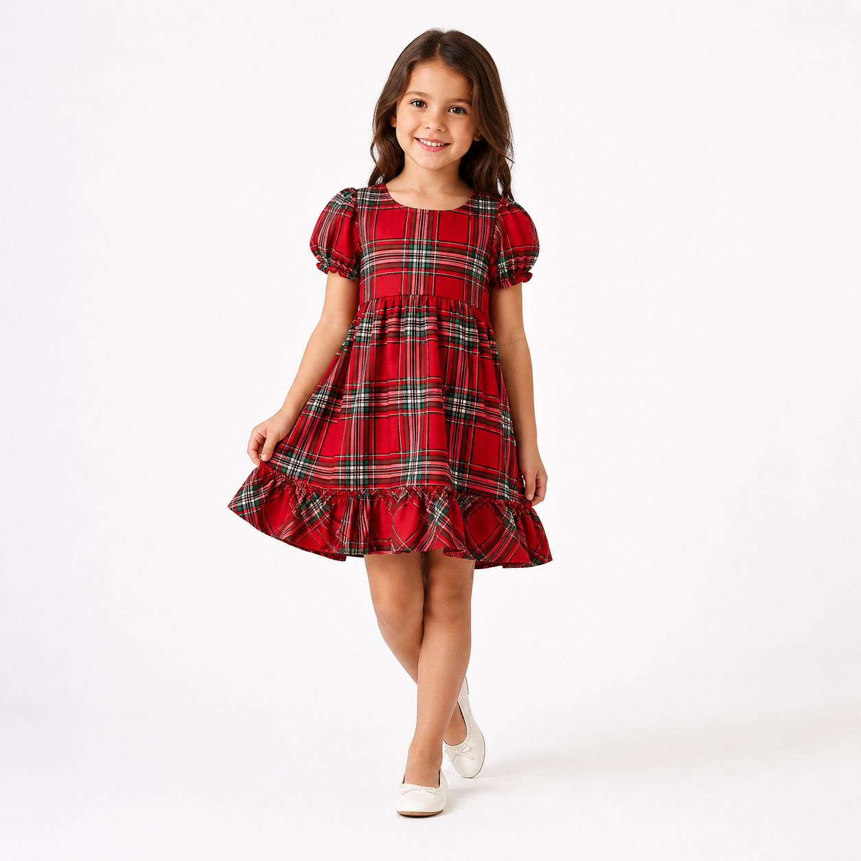 Epic Threads red plaid holiday dress