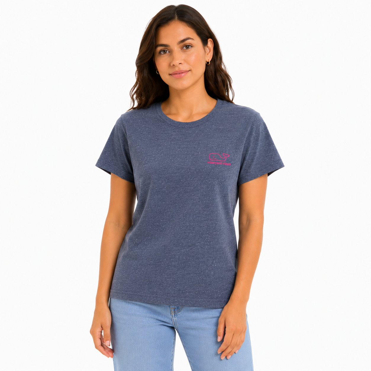 Vineyard Vines Woman’s Short Sleeve Graphic Tee Flag Vintage Tee