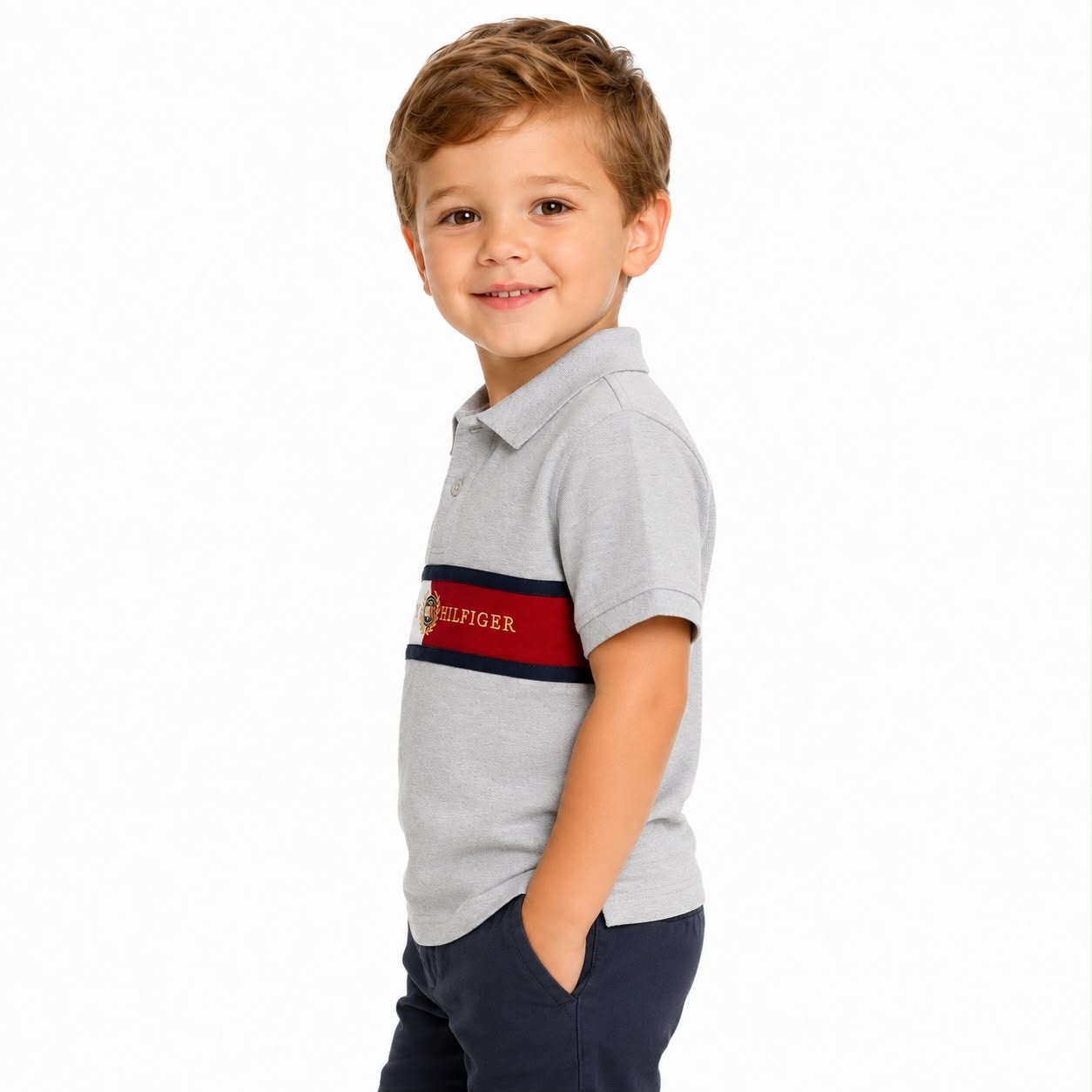 Tommy Hilfiger Kids Flag Polo