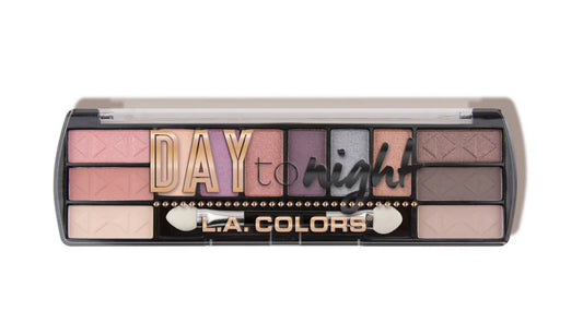 L.A Colors Day To Night 12 Colors Eyeshadow Palette