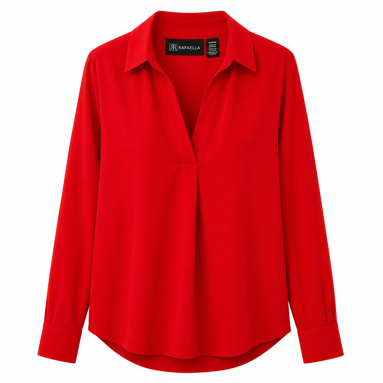 Rafaella Ladies' Red Fabric Top