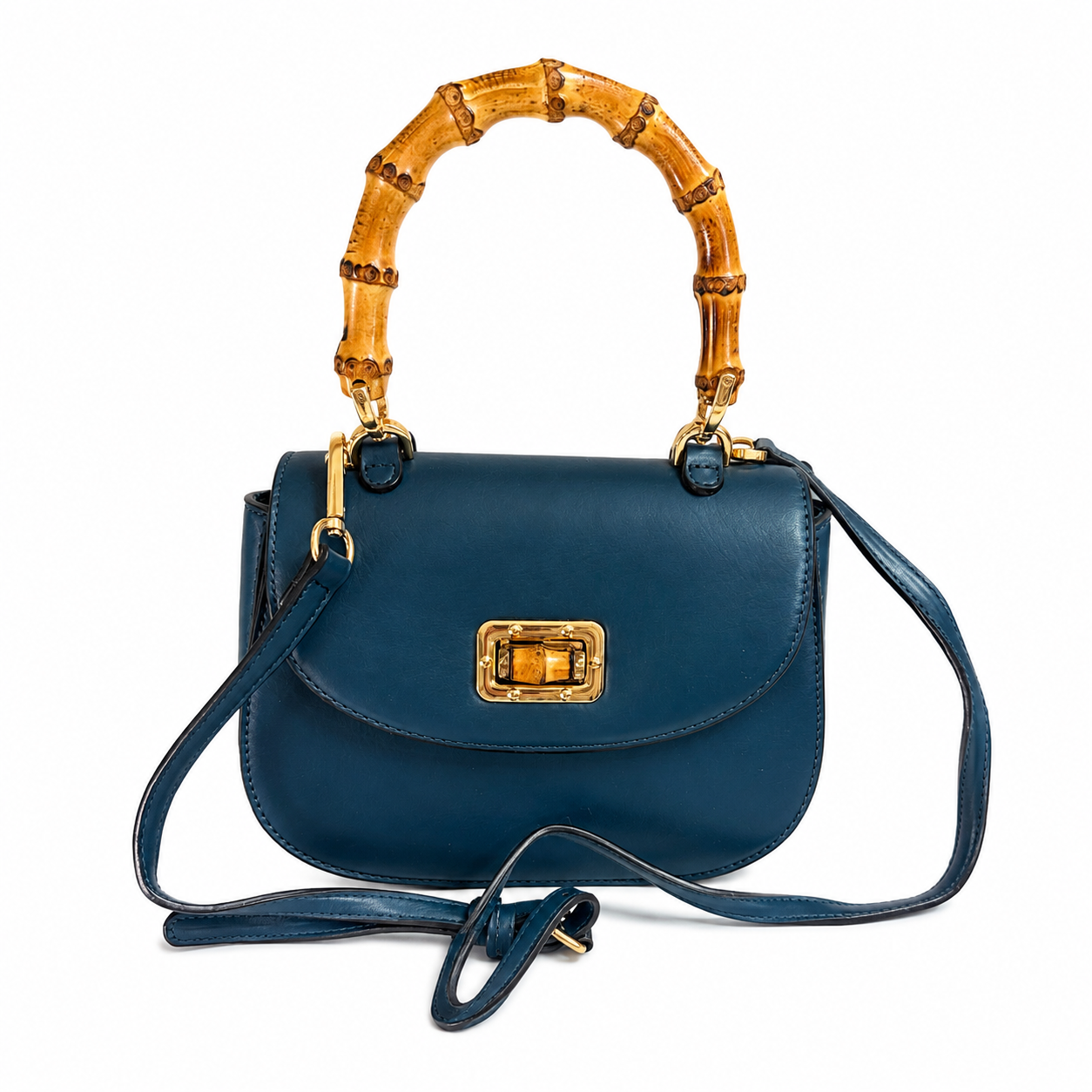 PurseLux Bamboo Handbag