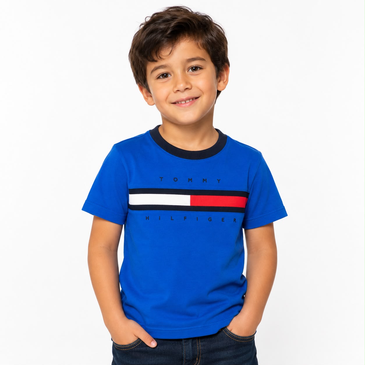 Tommy Hilfiger Kids' Flag Polo
