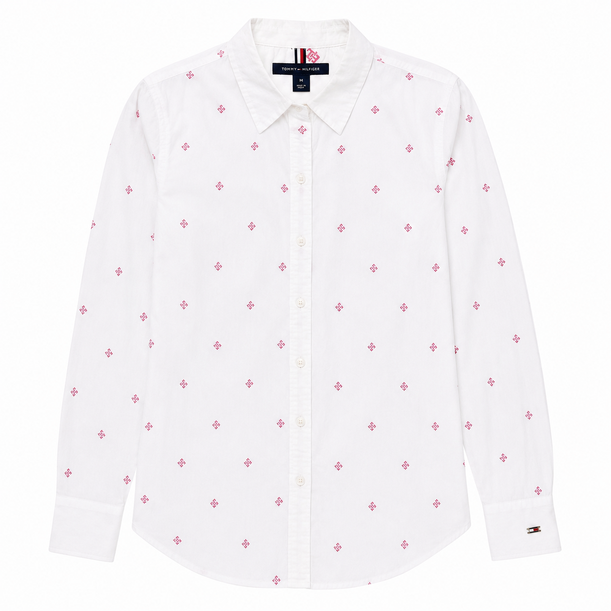 Tommy Hilfiger Fil Coupe Monogram Shirt