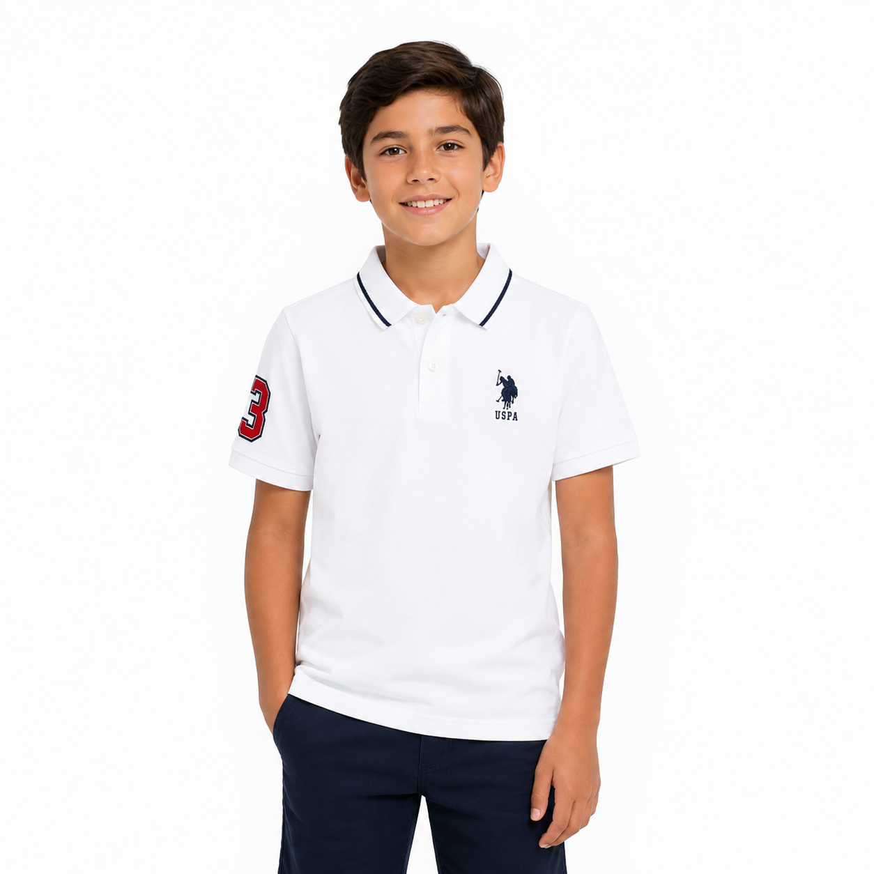 U.S. Polo Assn. boys' polo shirt