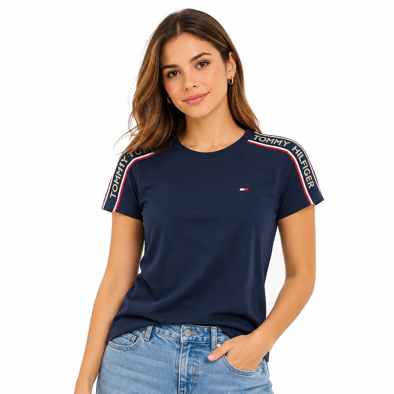 Tommy Hilfiger Kids' Logo Tape T-Shirt