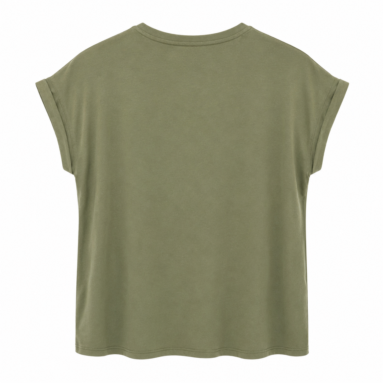 Guess olive green crewneck T-shirt