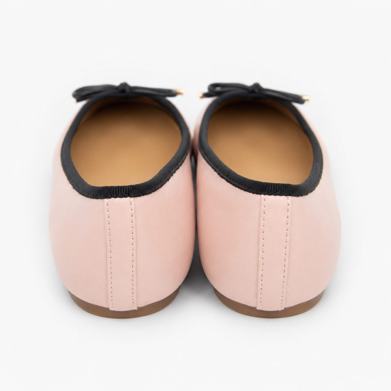 Aerosoles New York allerinas Light pink aerosols with black trim