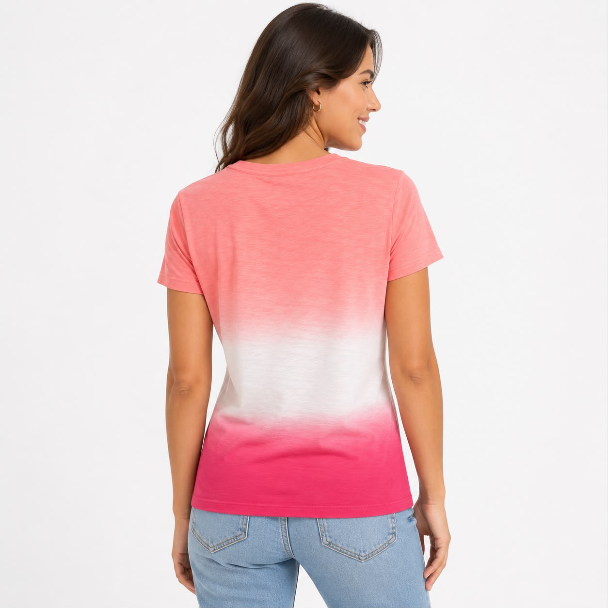 Tommy Hilfiger Tie-Dye Ombré Logo T-Shirt