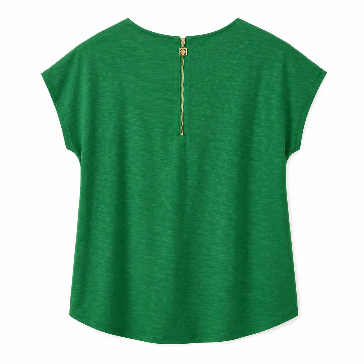 ANNE KLEIN-Casual short-sleeved blouse for women
