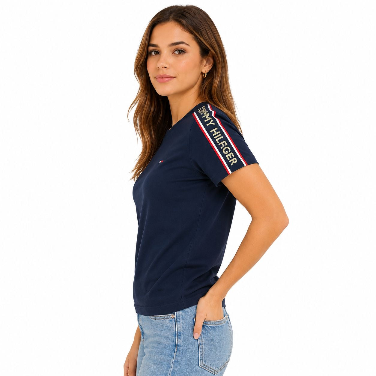 Tommy Hilfiger Kids' Logo Tape T-Shirt