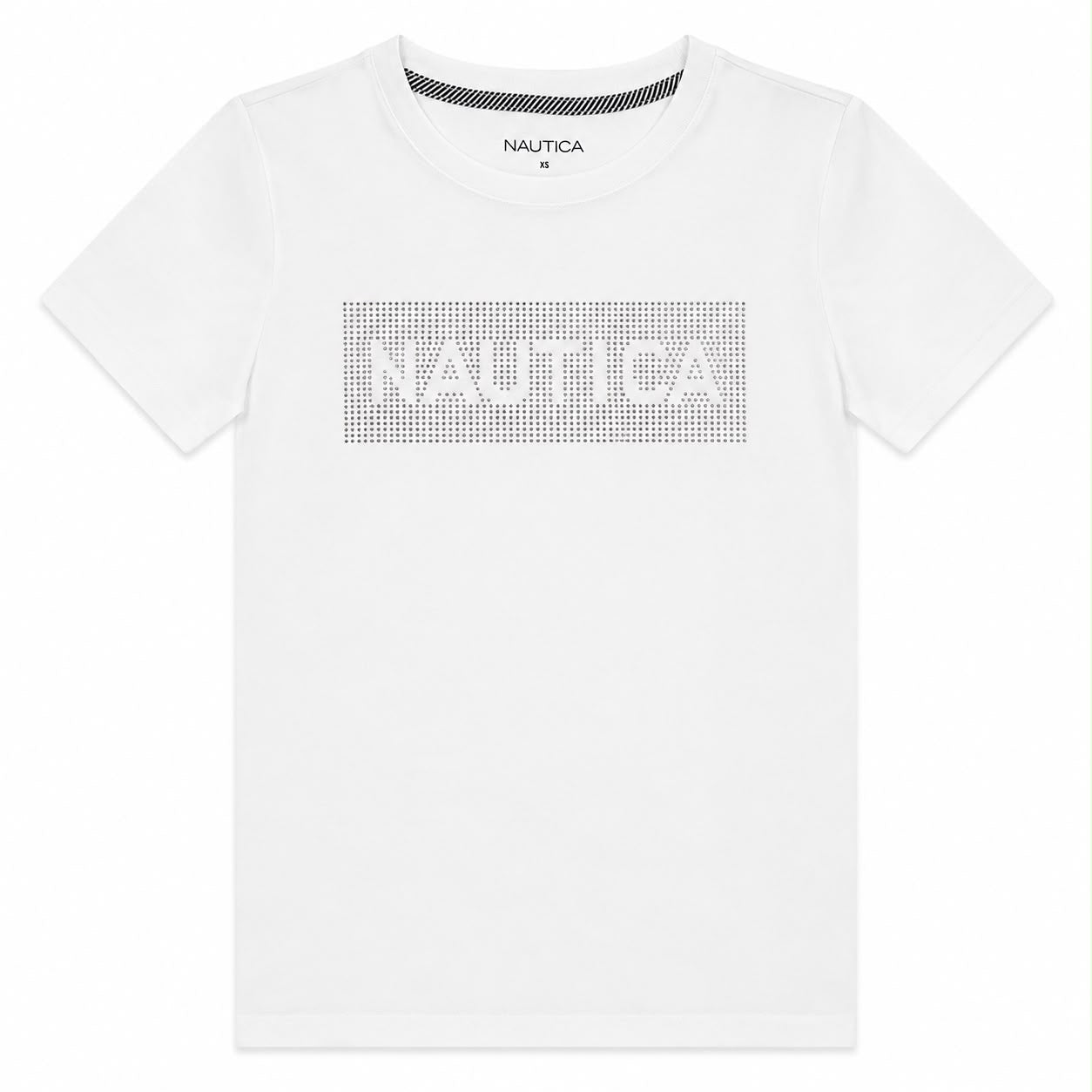 Náutica Sustainably Crafted Rhinestone Logo Graphic T-Shirt