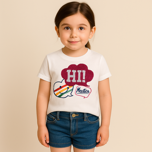 Nautica girls' hi nautica t-shirt
