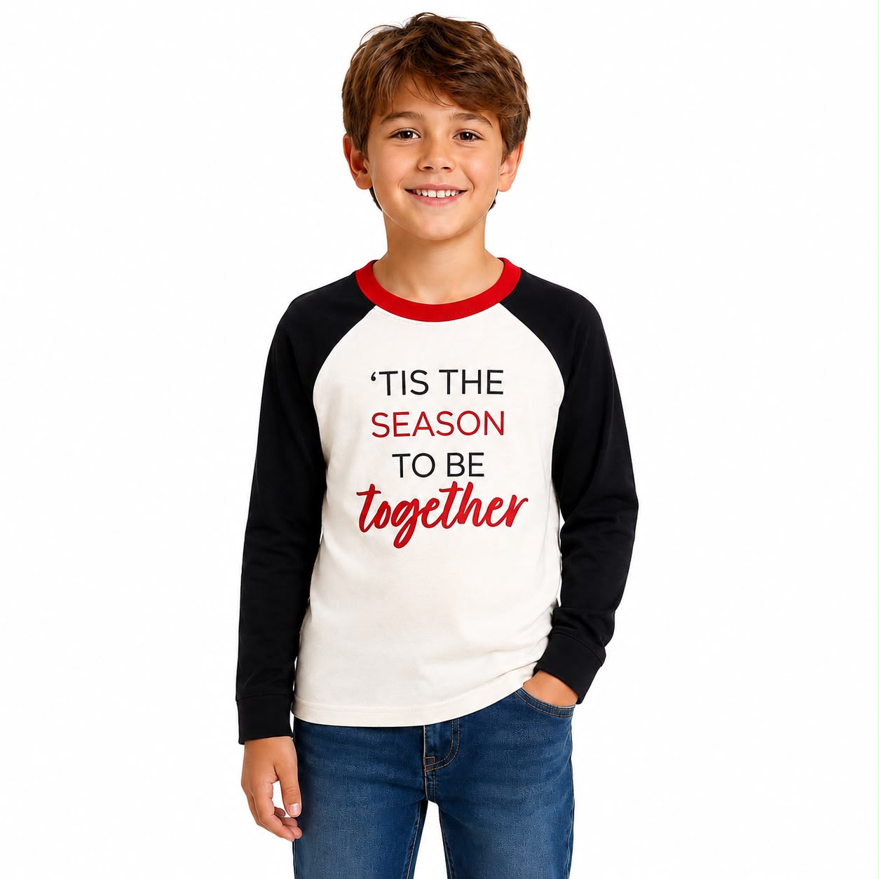 The Children Place Kids Matching Family 'Tis The Season Buffalo Plaid Cotton