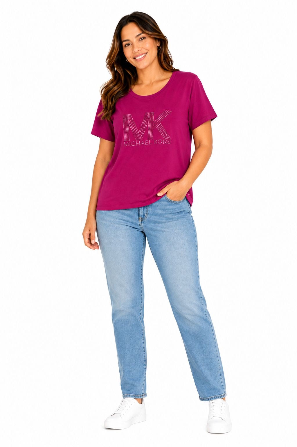 Michael Kors Women's Pink T-shirt