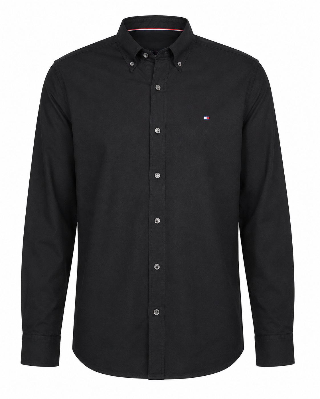 Tommy Hilfiger men's casual elastic poplin shirt