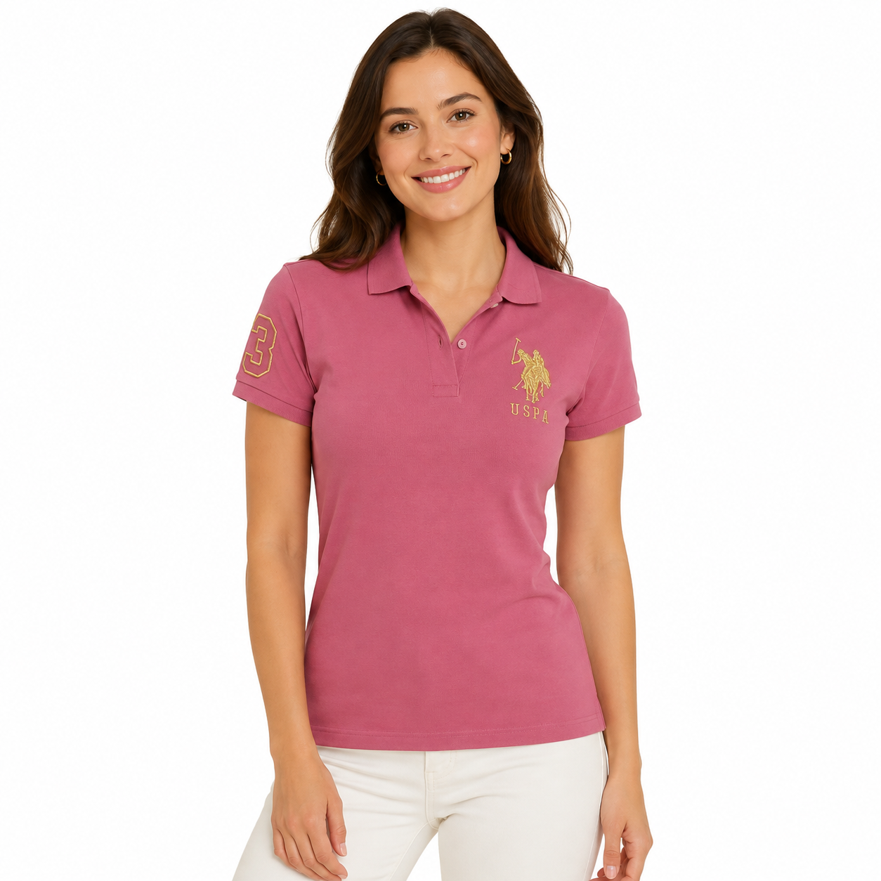 U.S. POLO ASSN-Women's polo shirt
