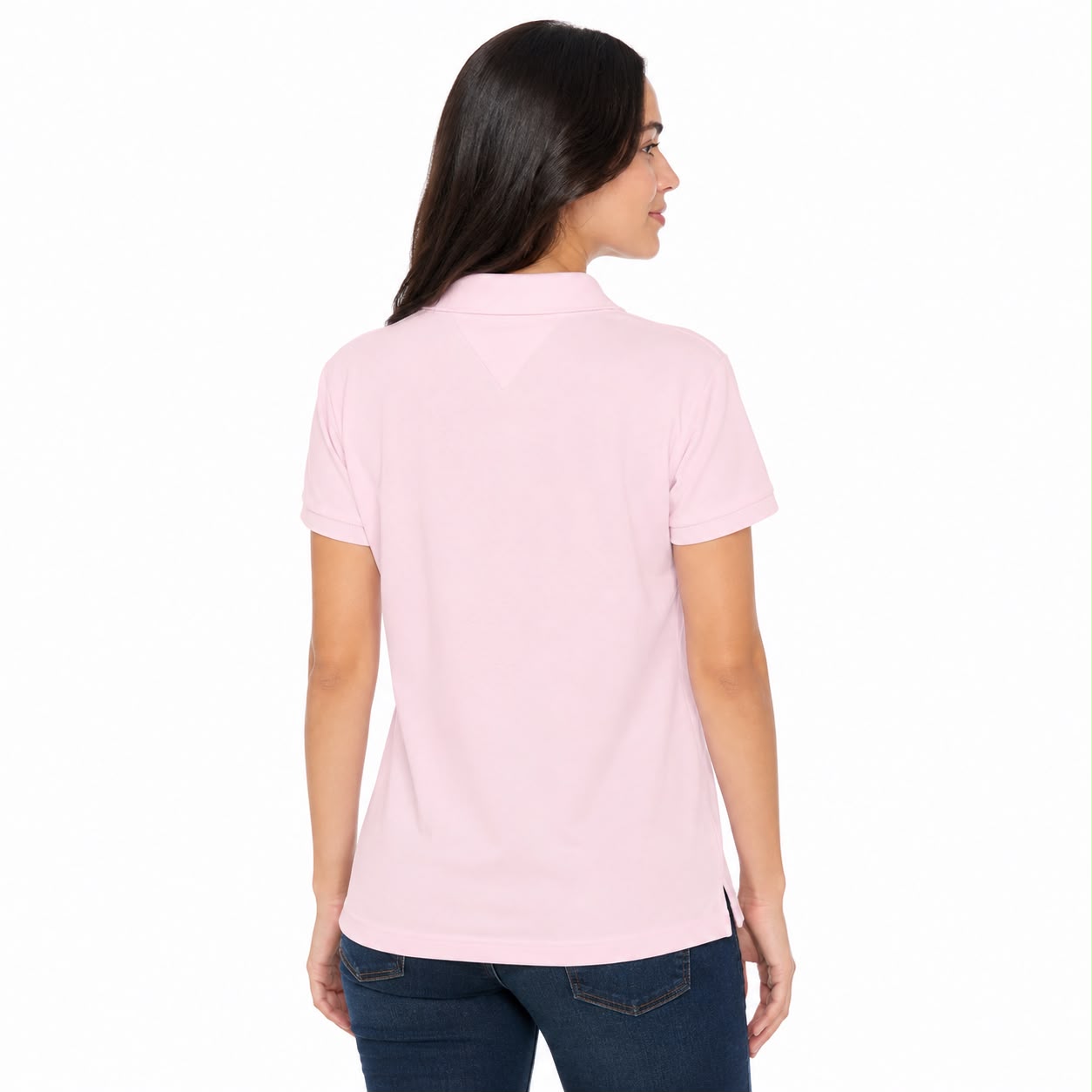 Tommy Hilfiger Colorblock Logo Split-Neck Polo