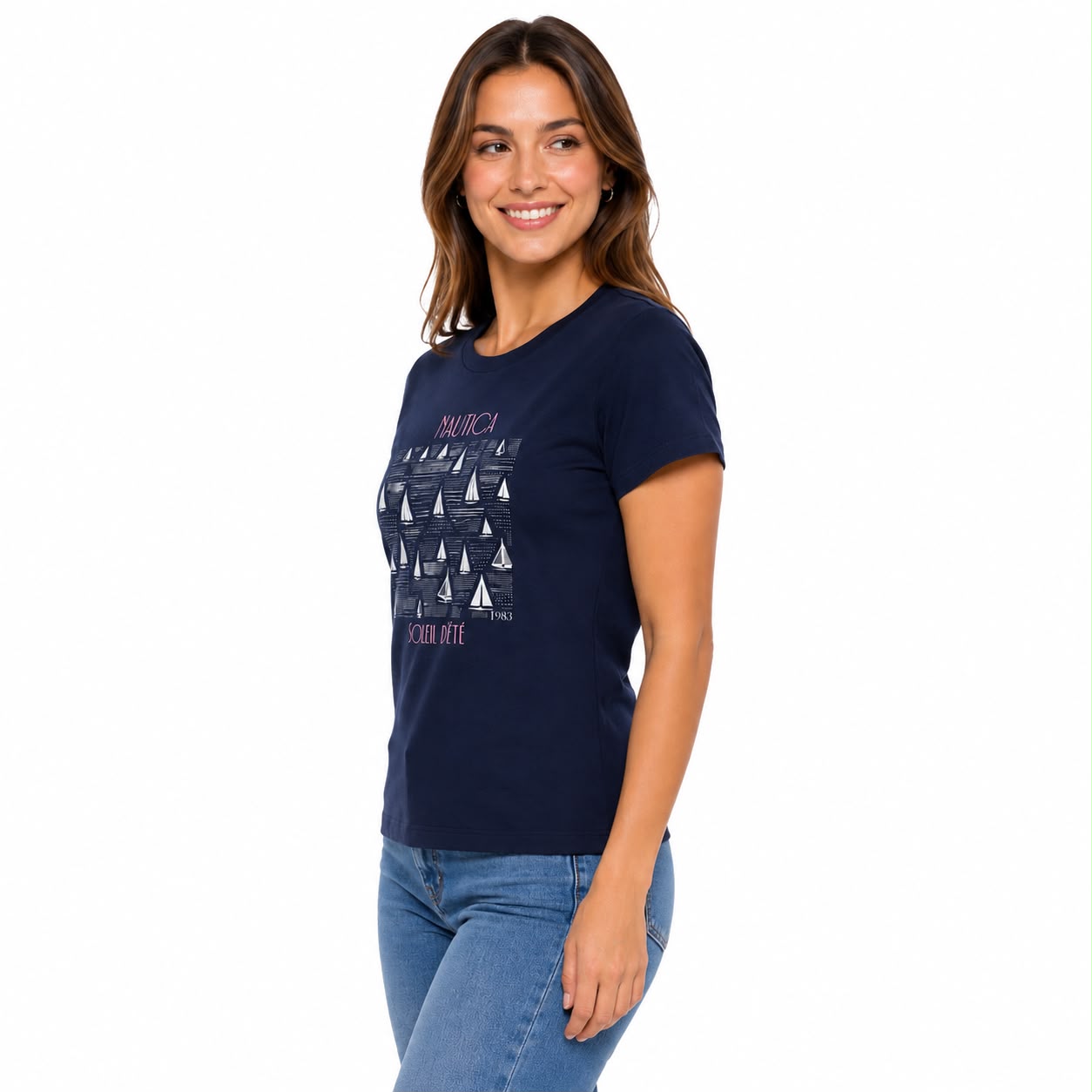 Náutica-sailing graphic t-shirt