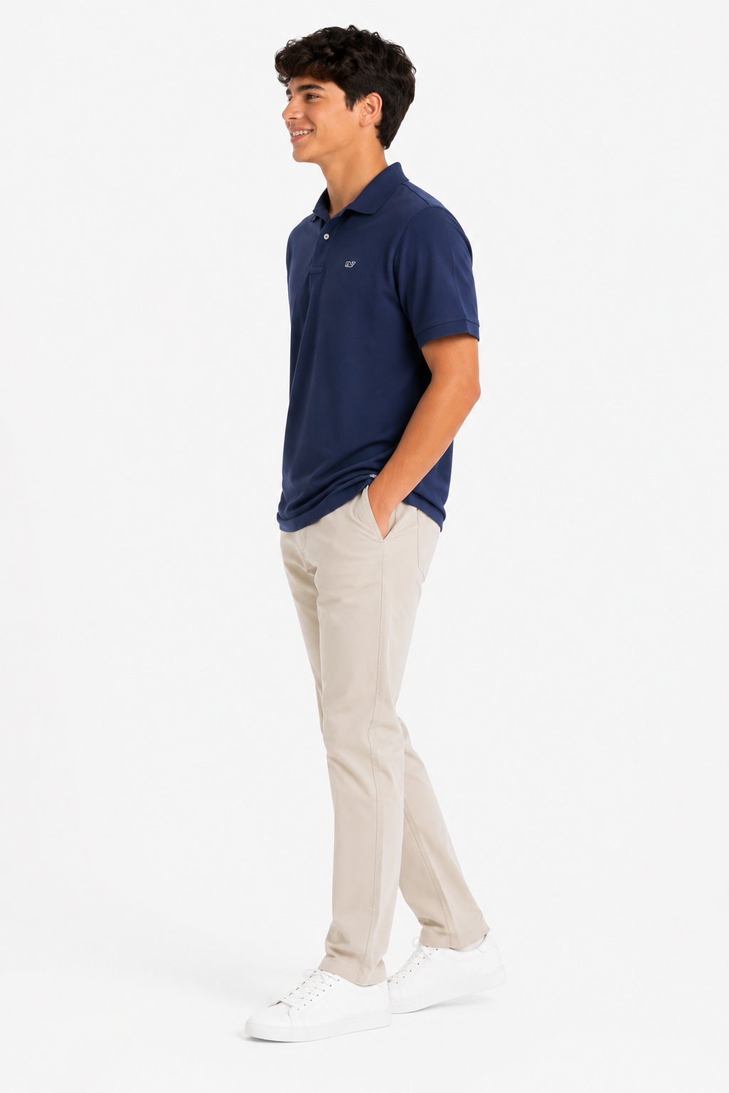 Vineyard Vines Boys' Heritage Pique Polo