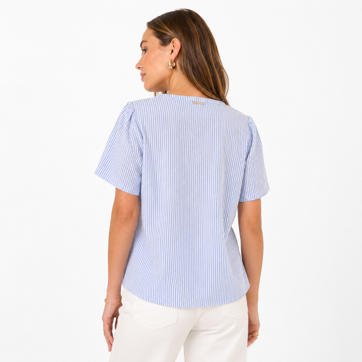 MICHAEL Michael Kors blouse has a cross design Women’s