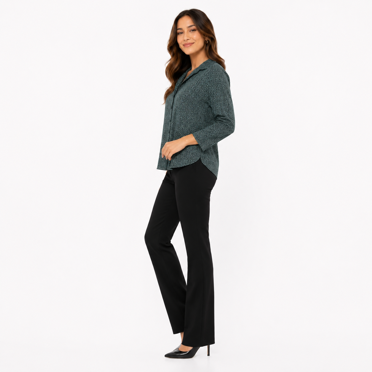 Kim & Cami brand button-down shirt