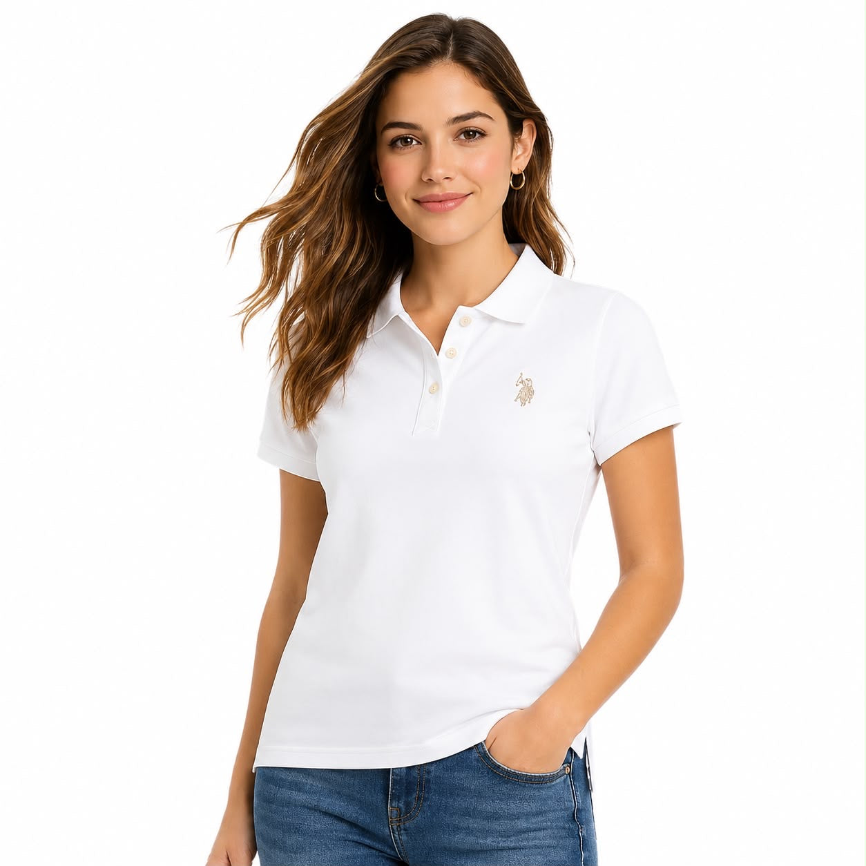 U.S Polo Assn Solid Pique Polo Shirt
