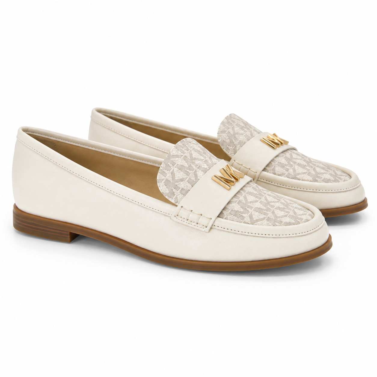 Michael Kors Lex leather loafer with exclusive logo Shoes