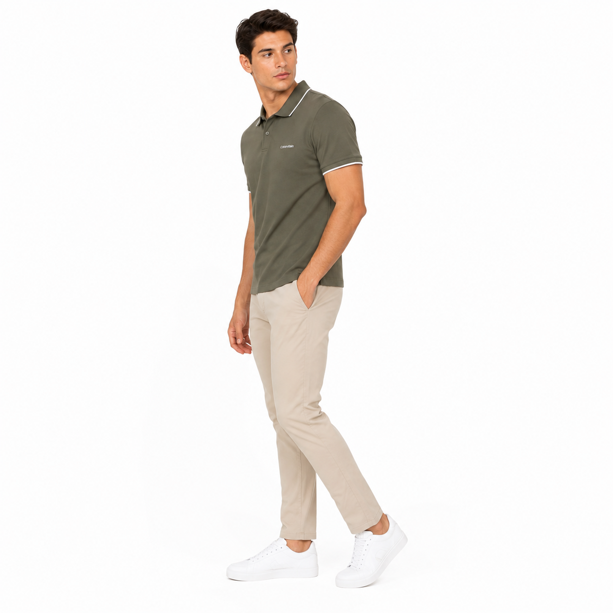 Calvin Klein style polo shirt for men