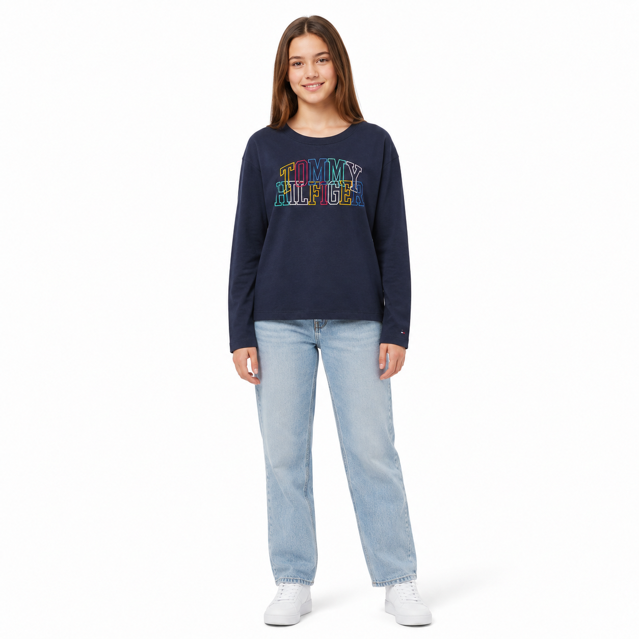 Tommy Hilfiger long-sleeve cotton t-shirt