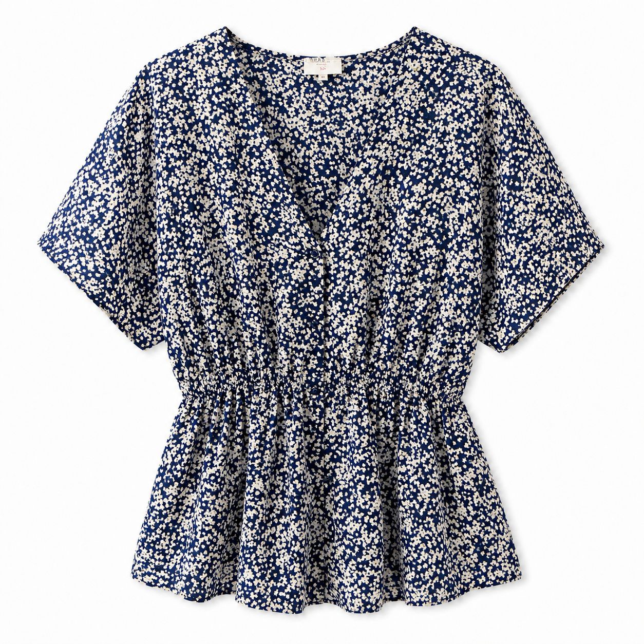 Sienna Sky Petite Comfort Slim Mom Bluse