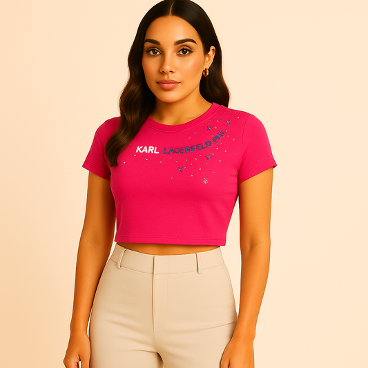 Karl Lagerfeld Women’s Crop Top