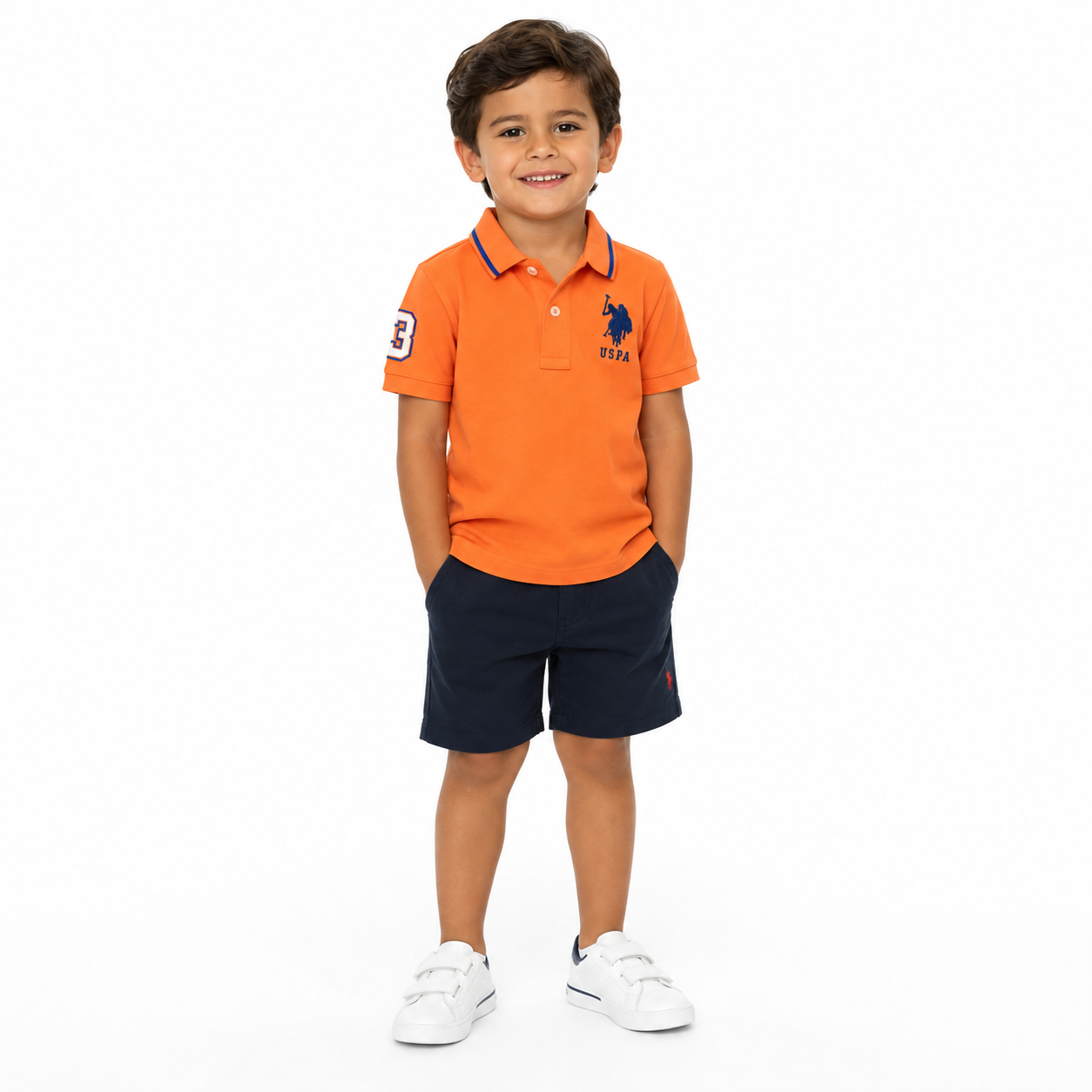 U.S. Polo Assn. pique polo shirt