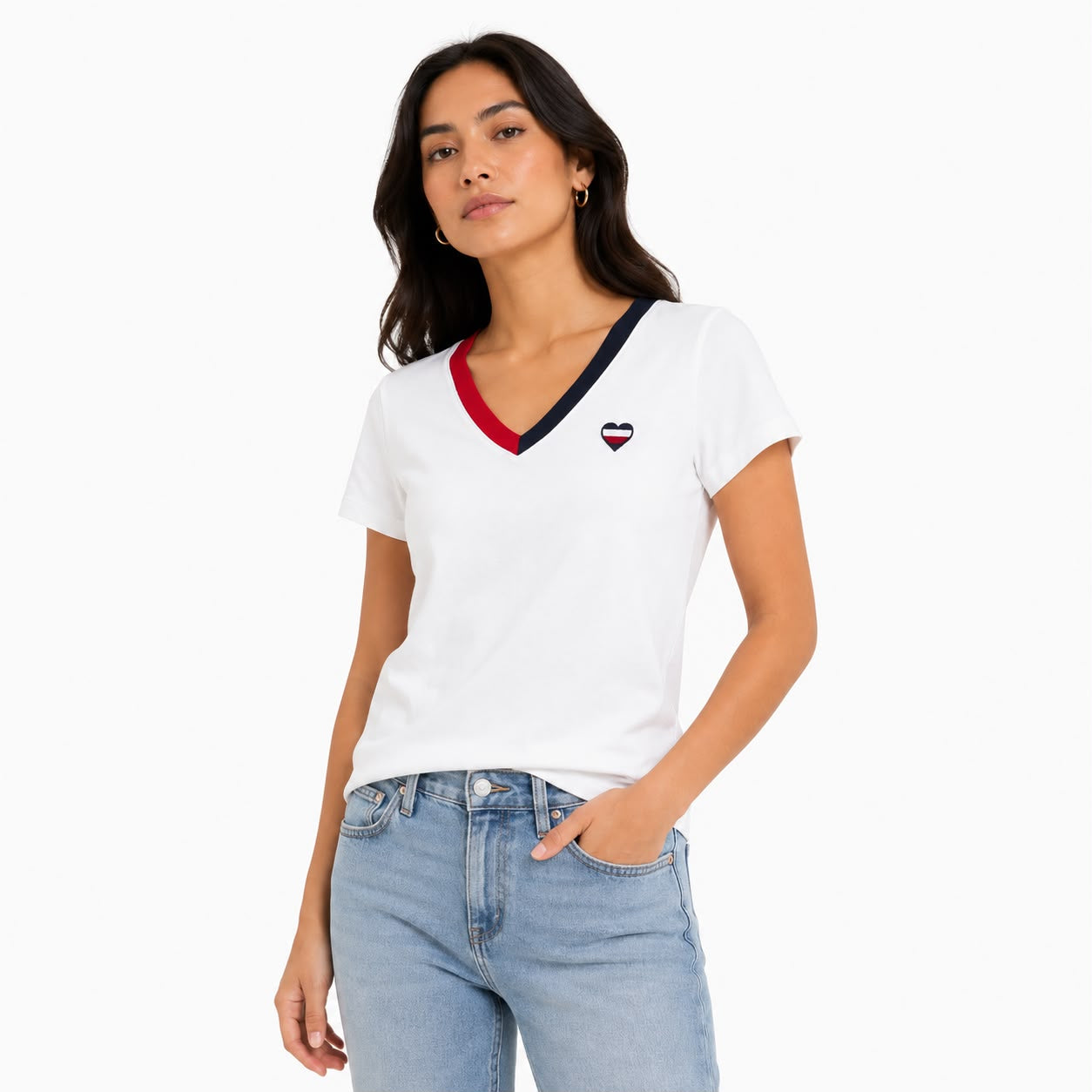Tommy Hilfiger Women’s V-Neck T-Shirt