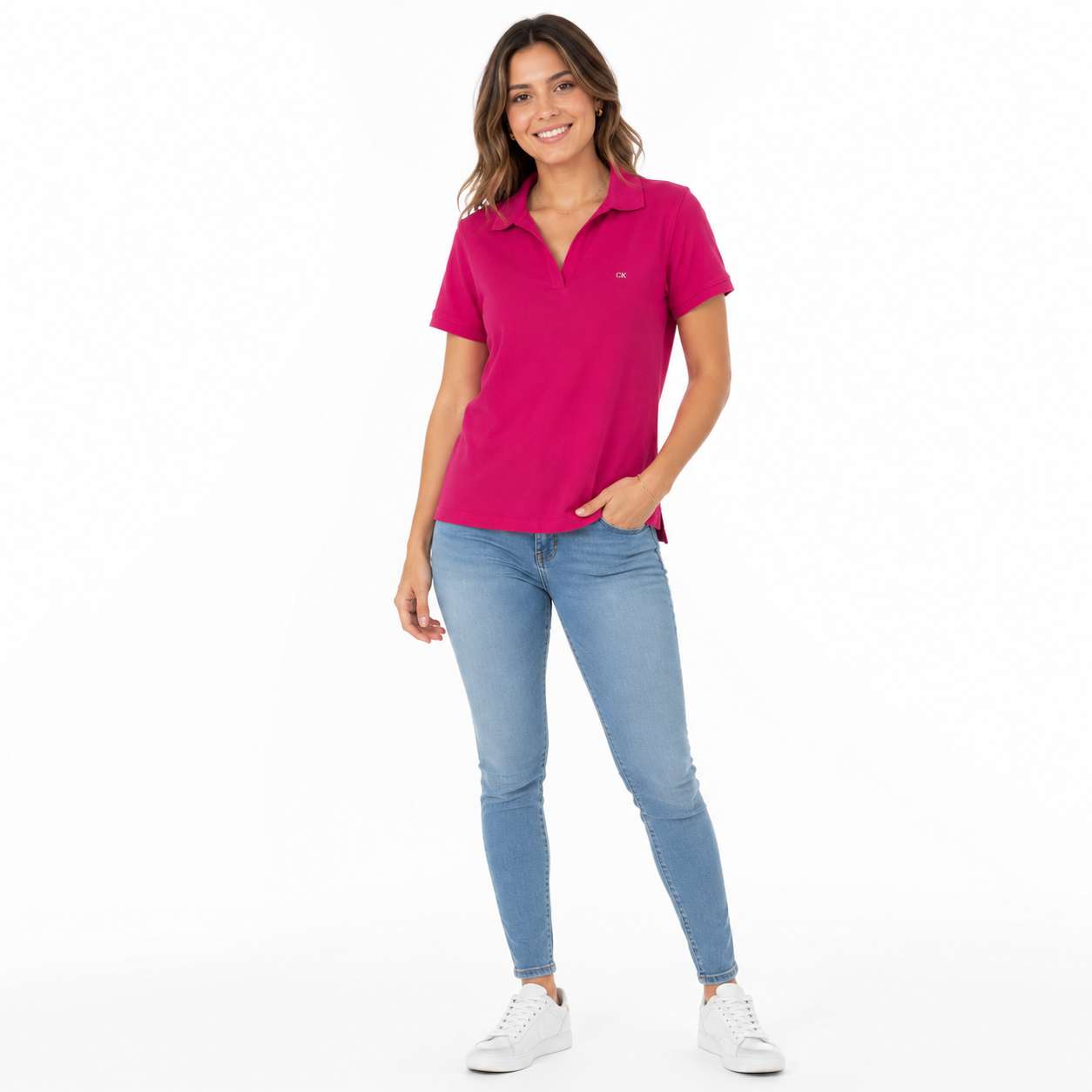 Calvin Klein Golf KATIE OPEN NECK Polo