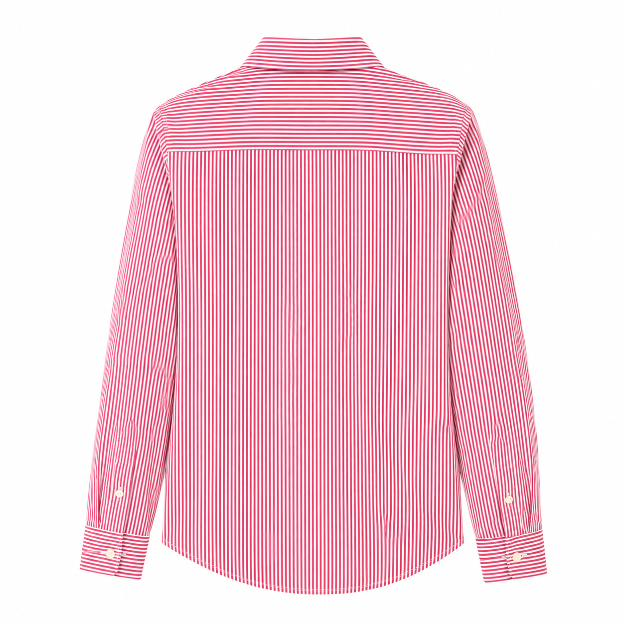 Polo Ralph Lauren shirt features a red and white vertical stripe pattern