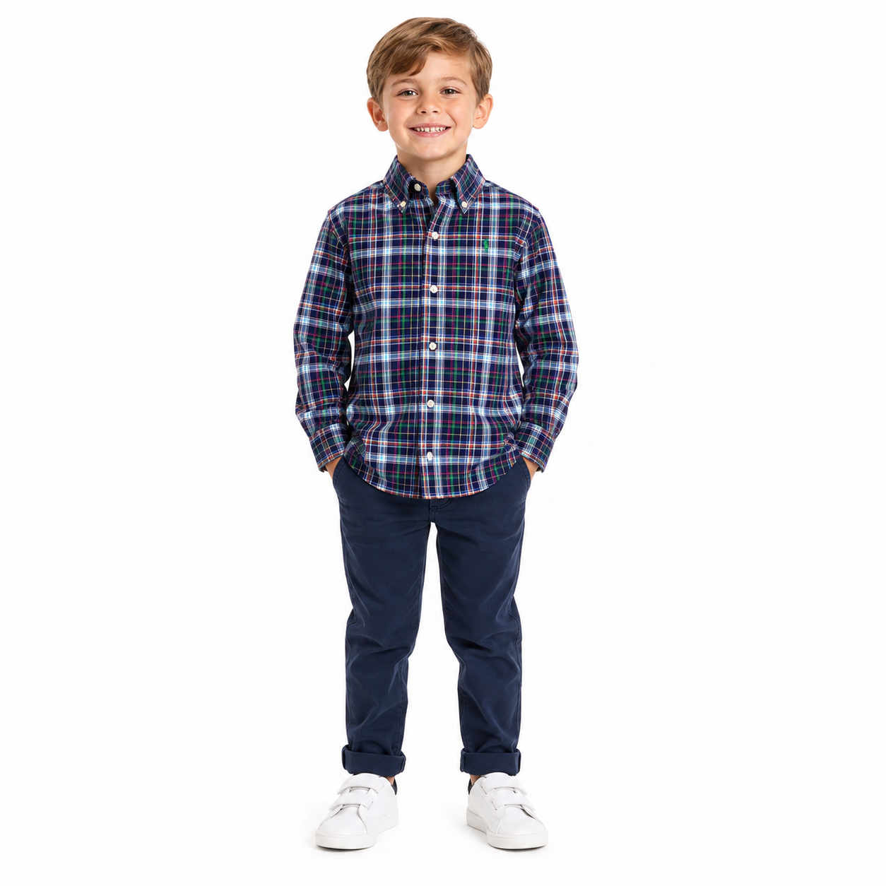Polo Ralph Lauren long-sleeved dress shirt for children
