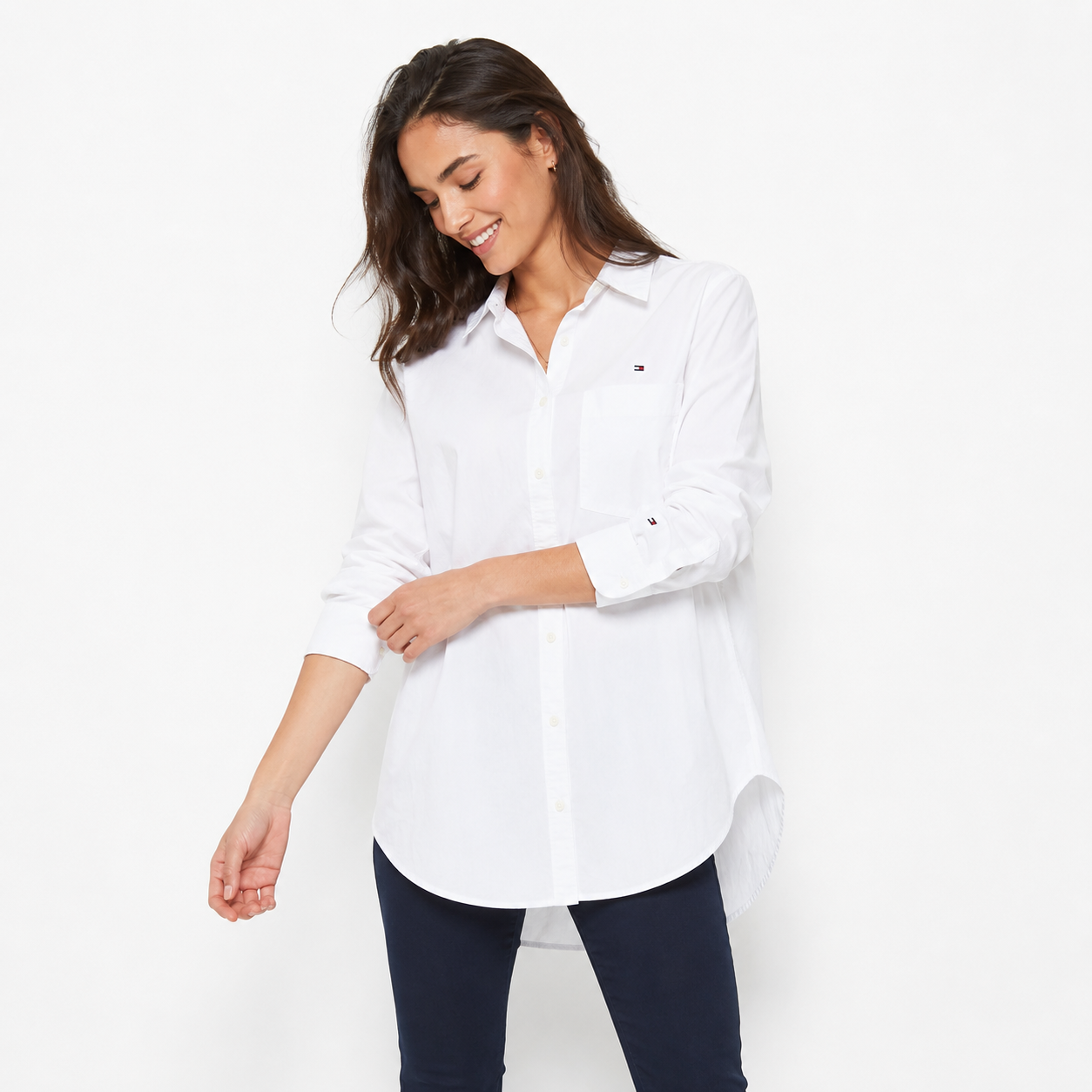 Tommy Hilfiger The Sofia Capsule Oversized Boyfriend Shirt