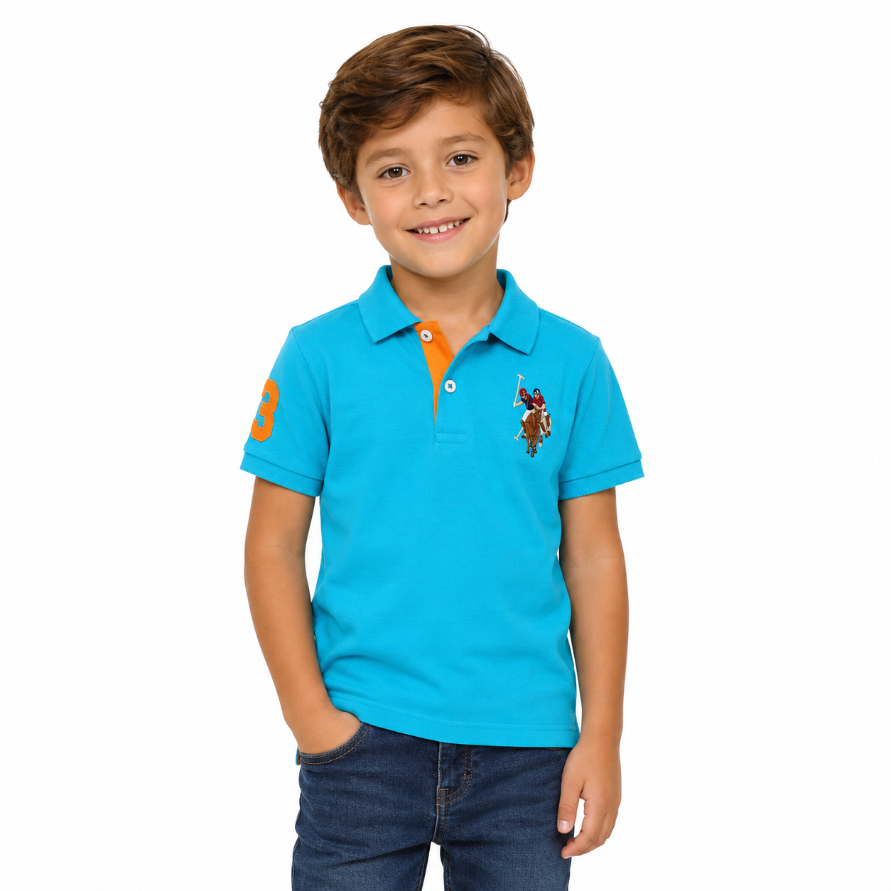 U.S. Polo Assn. pique polo shirt