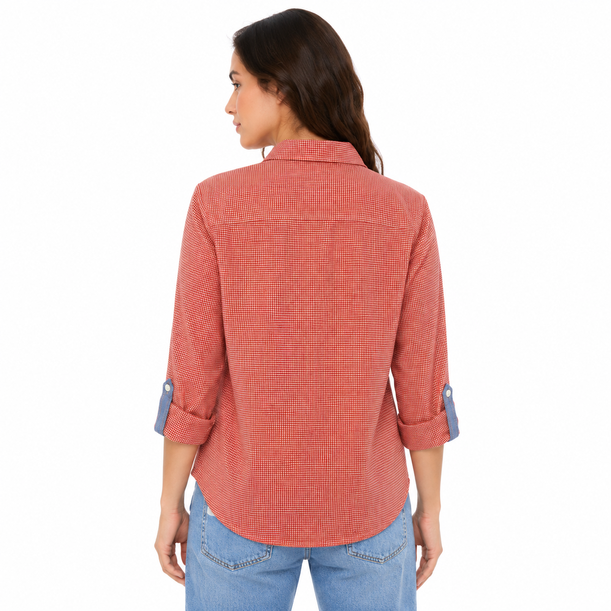 Tommy Hilfiger Button-Down Roll-Tab Sleeve Shirt
