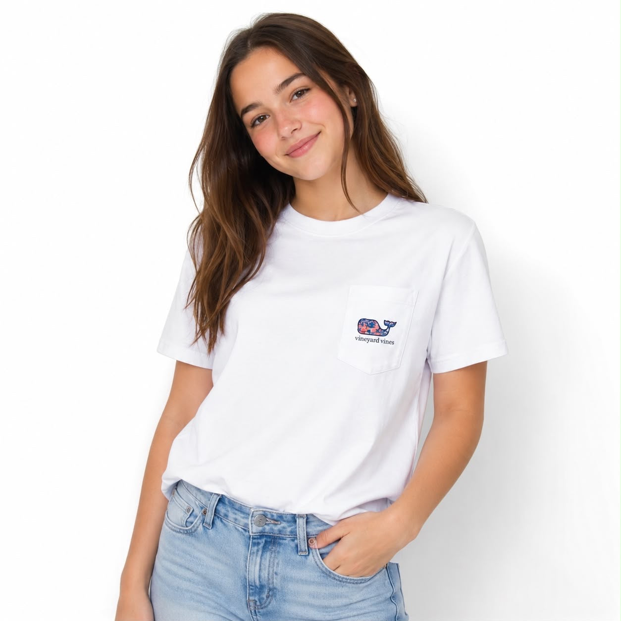 Vineyard Vines Kids Short Sleeve Pocket Tee