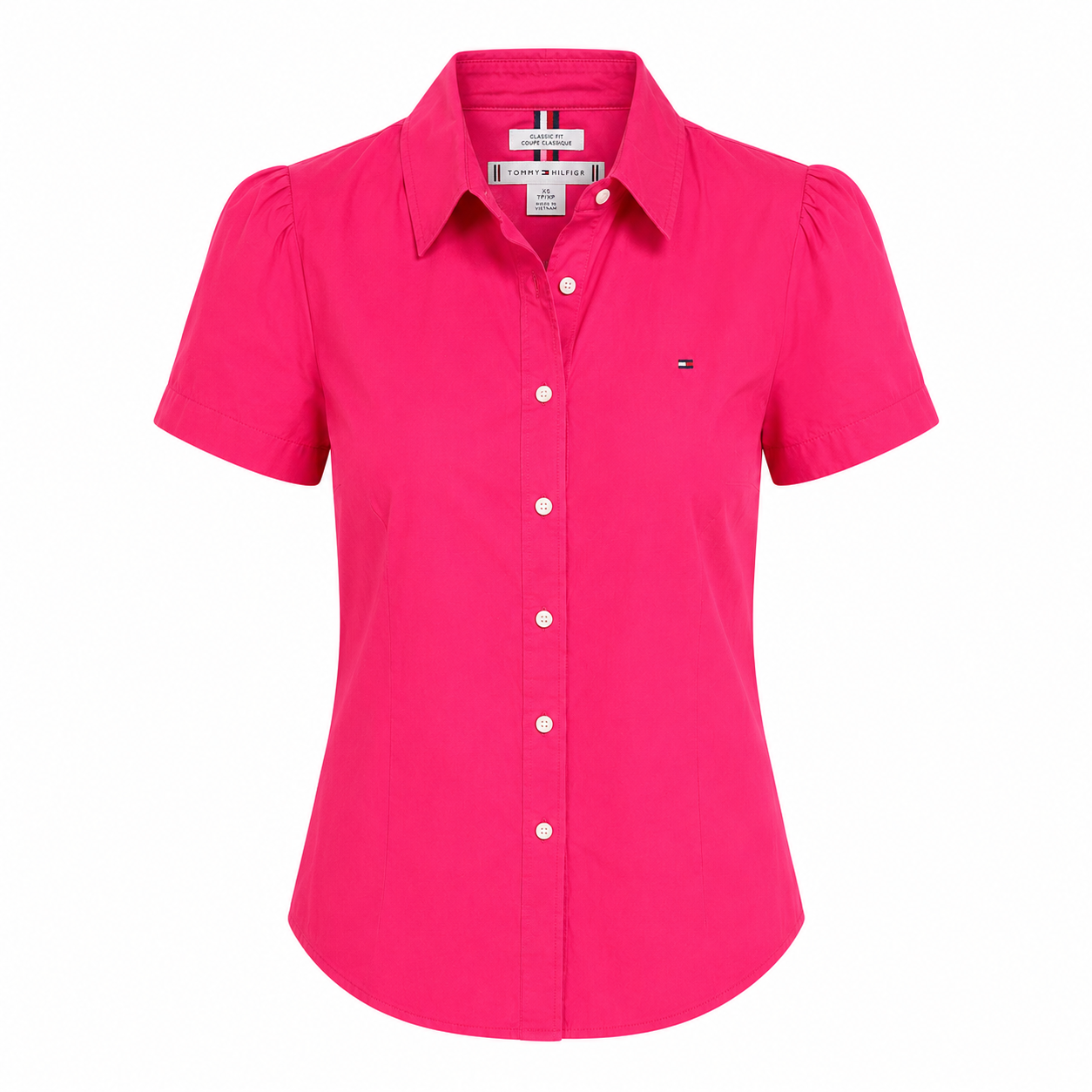 Tommy Hilfiger Chemise Oxford à manches courtes Women’s
