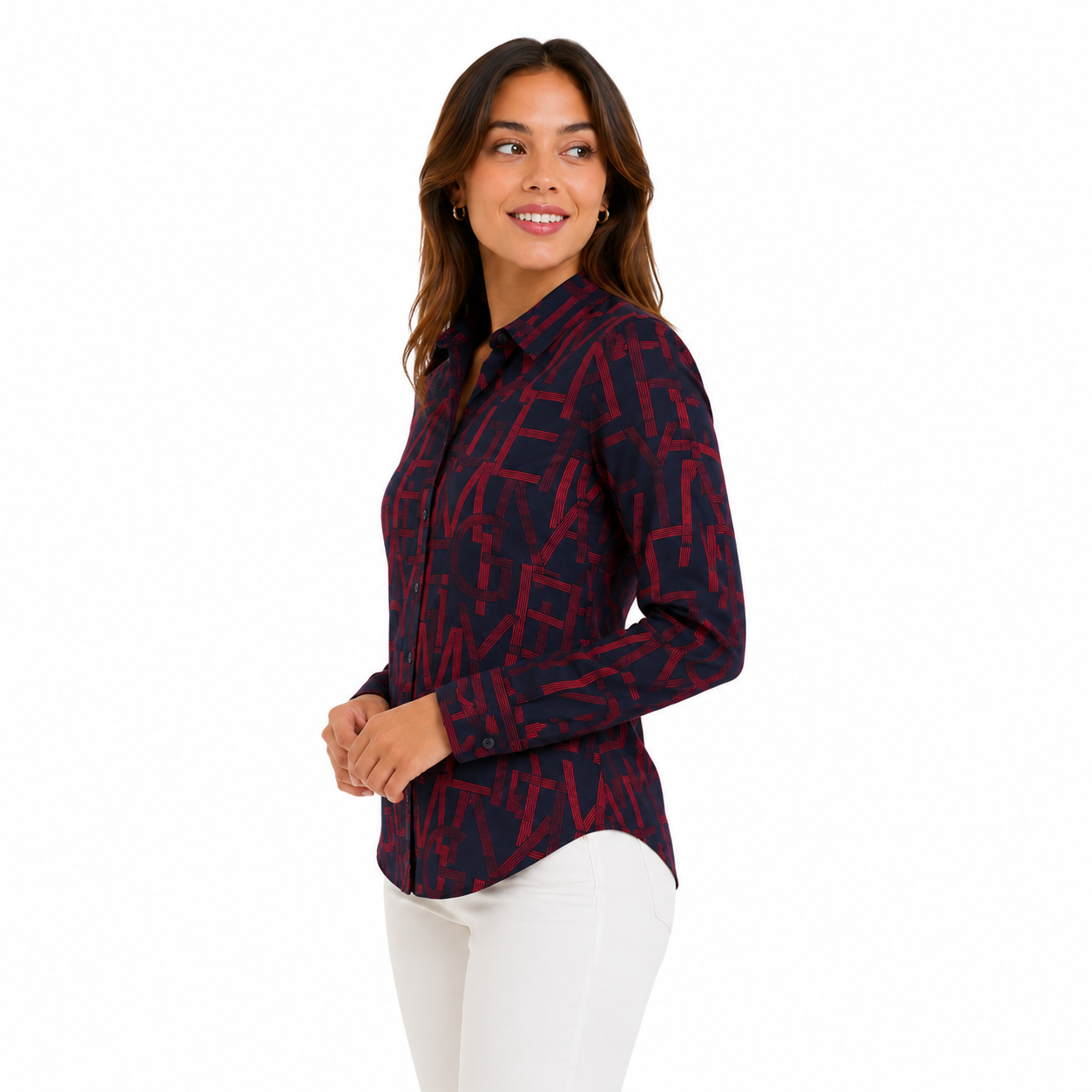 Tommy Hilfiger Printed Long Shirt