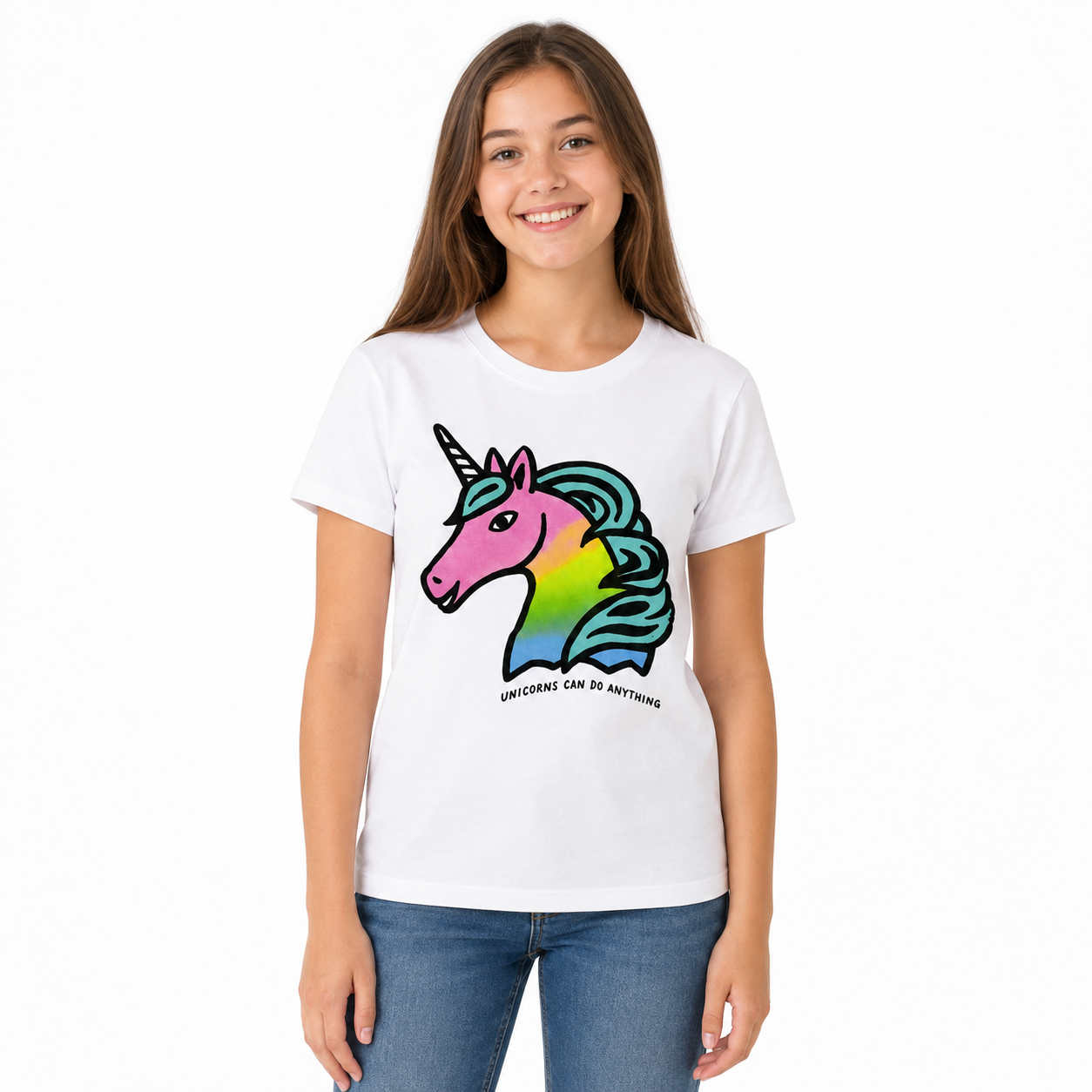 Old Navy white graphic tee
