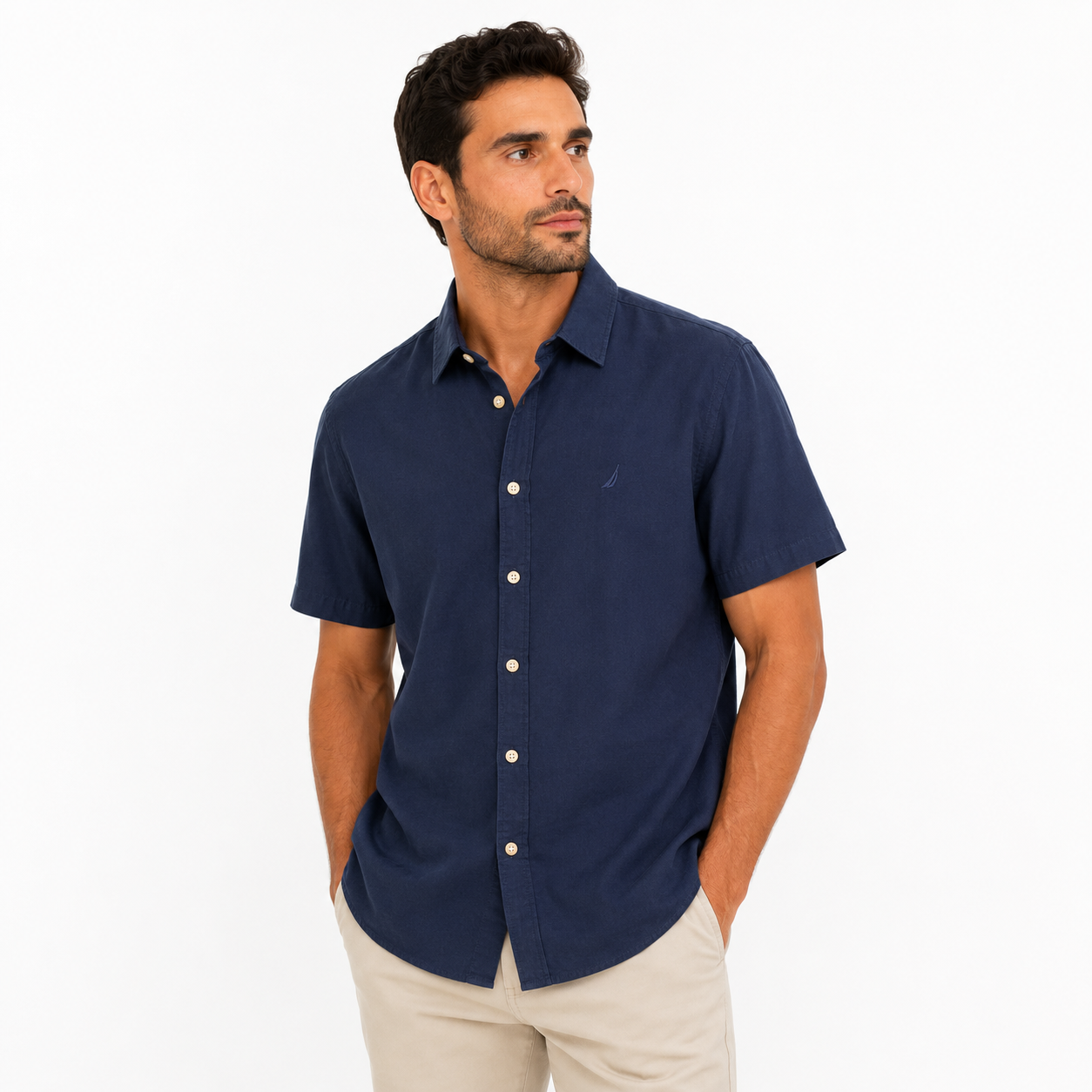 NAUTICA-CAMISA MANGA CORTA HOMBRE NAUTICA